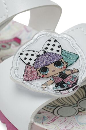 CORYE.P2FX Beyaz Kız Çocuk Sandalet