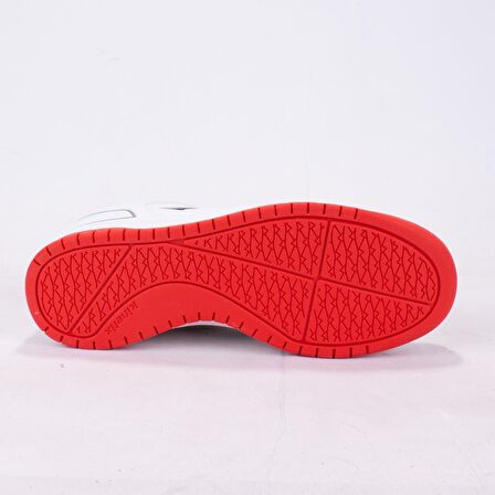 Kinetix Gına Pu Beyaz Kırmızıı Günlük Erkek Spor Ayakkabı