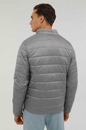 M-brt Plus Coat 2pr Gri Erkek Mont