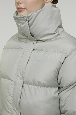 W-SN2060 SERENA COAT 2PR Yeşil Kadın Uzun Kaban