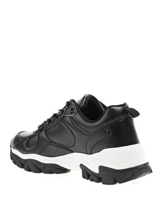 U.S. Polo Assn. Siyah Kadın Yüksek Taban Sneaker 2F TRACKY 2PR
