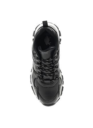 U.S. Polo Assn. Siyah Kadın Yüksek Taban Sneaker 2F TRACKY 2PR