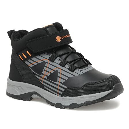 Erkek Çocuk - Genç Outdoor Bot 101172046 LUMBERJACK 2W GIOLI HI 2PR,SIYAH/TURUNCU 31-35
