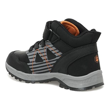 Erkek Çocuk - Genç Outdoor Bot 101172046 LUMBERJACK 2W GIOLI HI 2PR,SIYAH/TURUNCU 31-35