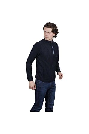 Lumberjack Düz Siyah Erkek Polar Sweatshırt W M-SN165 NORDIC POLAR