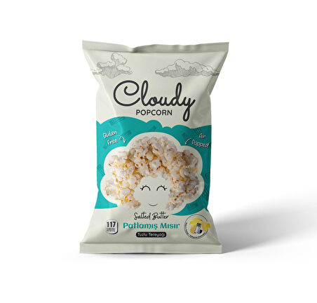 Cloudy Tuzlu Tereyağ Popcorn (40 Gr)