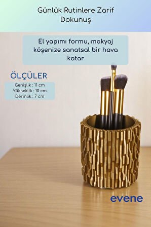 Makyaj Organizeri Makyaj Fırçalığı Makyaj Organizer Düzenleyici Beyaz Renk Model 78