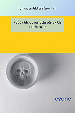 Küllük Beyaz Renk Kül Tablası Dekoratif Küllük Model 10