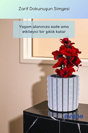 Vazo Küçük Vazo Masa Üstü Vazo Ev Dekorasyon Vazo Altın Renk Model 91