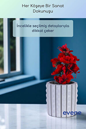 Vazo Küçük Vazo Masa Üstü Vazo Ev Dekorasyon Vazo Altın Renk Model 91