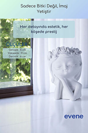 Saksı Dekoratif Saksı Kaktüs Saksısı Sukulent Saksısı Küçük Saksı Model 47 Altın Saksı