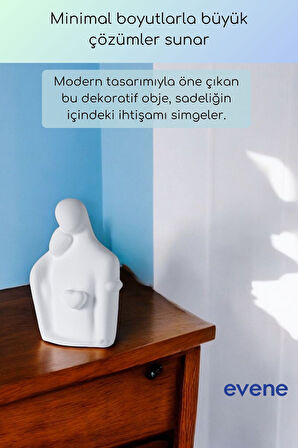 Dekoratif Obje Biblo Ev Dekorasyon Heykel Salon Masa Üstü Süs Eşyası Altın Eskitme Model 48