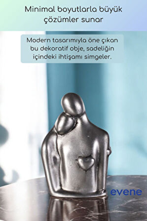 Dekoratif Obje Biblo Ev Dekorasyon Heykel Salon Masa Üstü Süs Eşyası Altın Eskitme Model 48