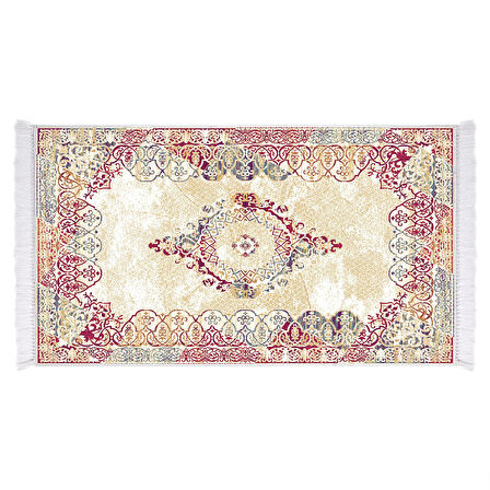 Dekoreko İpek Halı Dijital Saçaklı 2054 Desen 1