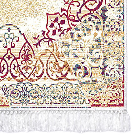 Dekoreko İpek Halı Dijital Saçaklı 2054 Desen 1