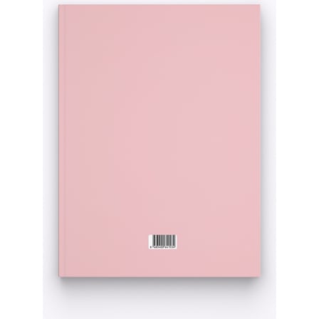 Zümrüt Kırtasiye Kalipso Pastel Pembe Defter Sert Kapak 14x20 cm Çizgili 192 Sayfa
