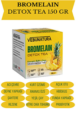 Bromelain Detox Tea 150 gr.