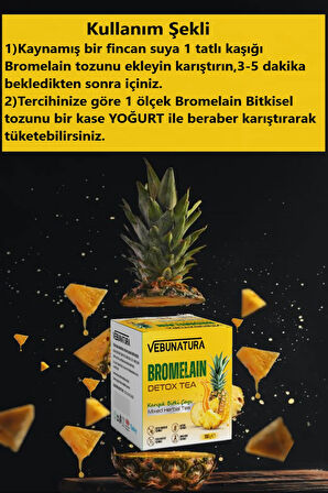 Bromelain Detox Tea 150 gr.