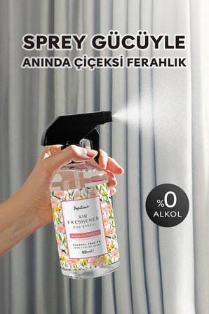 Kır Çiçekleri Sprey Oda Kokusu 500 ml Doğal Ferahlatıcı Çiçeksi Bahar kokusu