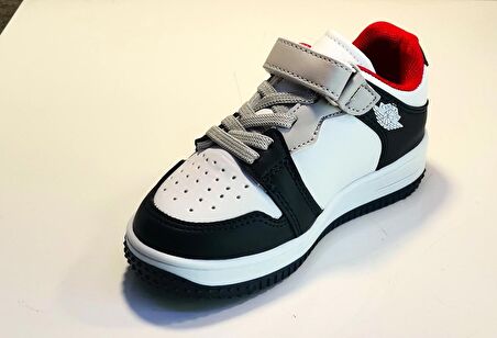 Cool Haykat Kısa Çocuk Bantlı Spor Ayakkabı Beyaz / Buz