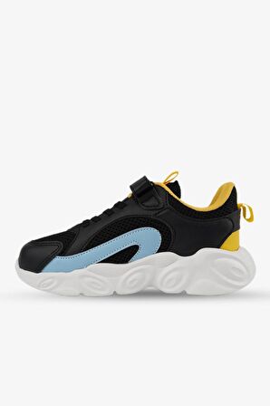 Cool Kelvin Çocuk Sneaker Spor Ayakkabı Siyah