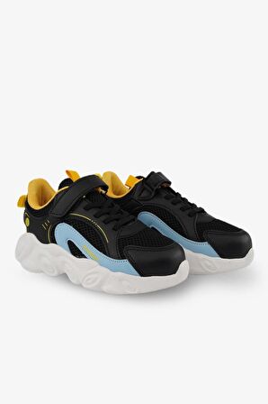 Cool Kelvin Çocuk Sneaker Spor Ayakkabı Siyah