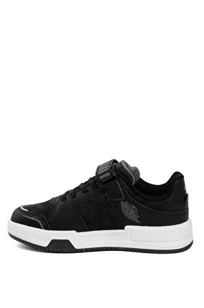 Cool King Kısa Filet Erkek Çocuk Klasik Sneaker Siyah