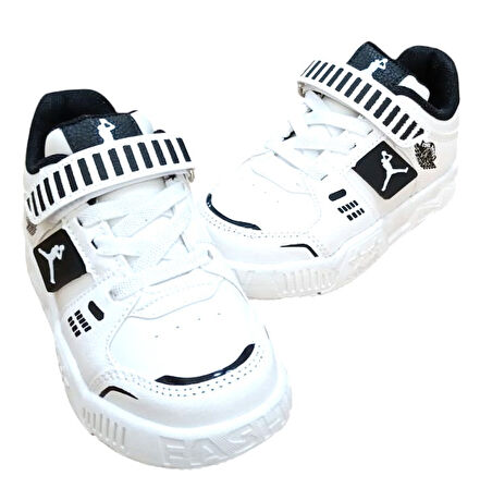 Cool King Patik Çocuk Sneaker Ayakkabı Beyaz