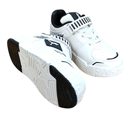 Cool King Patik Çocuk Sneaker Ayakkabı Beyaz