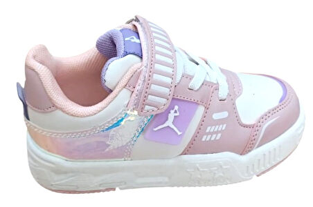 Cool King Patik Çocuk Sneaker Ayakkabı Pudra