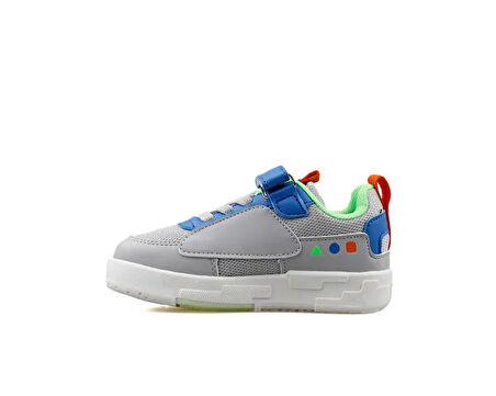 Cool Kids Legos Patik Gri Unisex Çocuk Günlük Ayakkabı LEGOS-PATIK-GRI Gri