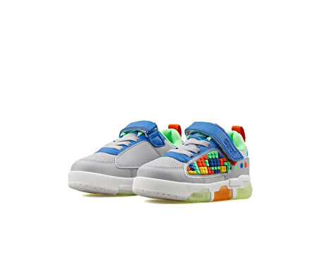 Cool Kids Legos Patik Gri Unisex Çocuk Günlük Ayakkabı LEGOS-PATIK-GRI Gri