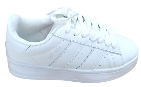 Cool Rawanta Genç Unisex Sneaker Ayakkabı Beyaz