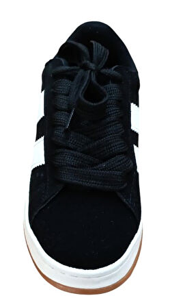 Cool Rawanta Genç Unisex Sneaker Ayakkabı Siyah Nubuk
