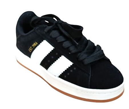 Cool Rawanta Genç Unisex Sneaker Ayakkabı Siyah Nubuk