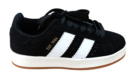 Cool Rawanta Genç Unisex Sneaker Ayakkabı Siyah Nubuk