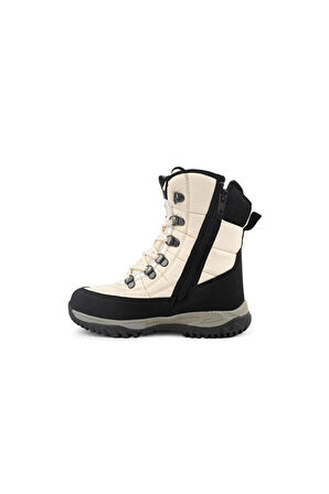 Cool Felix Unisex Çocuk Outdoor Fermuarlı Kar Botu Bej