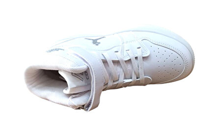 Cool Haykat Uzun Çocuk Basket Ayakkabı Beyaz