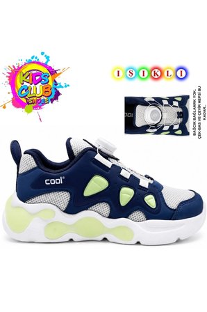 Cool Evan Çocuk Işıklı Akıllı Bağcıklı Spor Ayakkabı Lacivert