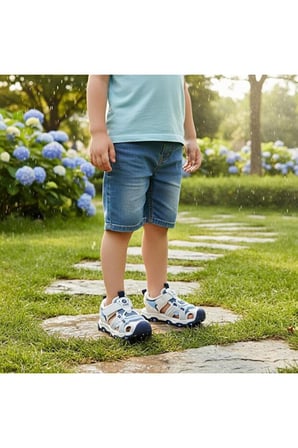 Cool Suv Çocuk Önü Kapalı Spor Sandalet Lacivert