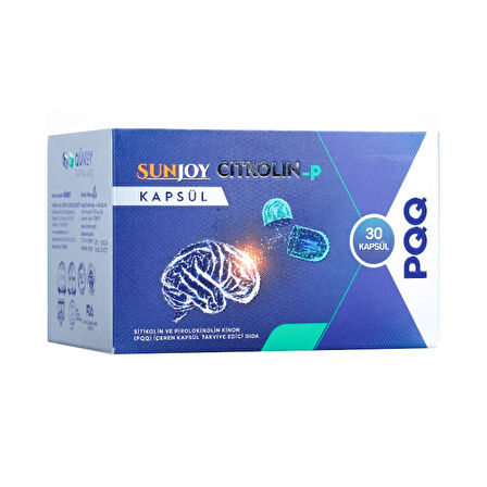 Sunjoy Citkolin-P Takviye Edici Gıda 30 Kapsül