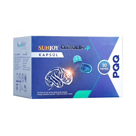 Sunjoy Citkolin-P Takviye Edici Gıda 30 Kapsül
