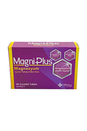 MAGNİ PLUS 30 TABLET