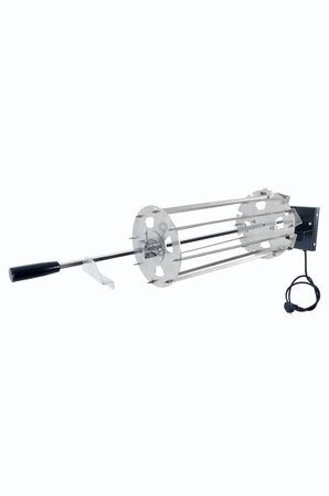 MOTORLU PİLİÇ ÇEVİRME ŞİŞİ / BBQ 7500 UYUMLU / BABA'S BBQ
