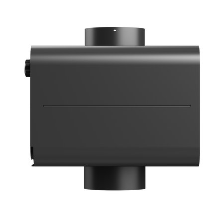 BACA FIRINI / UYUMLU BORU ÇAPI: 15 CM / MAT SİYAH BOYALI / BABA'S STOVE