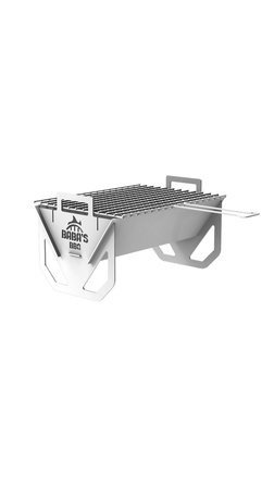 ORİGAMİ KATLANIR MANGAL MODEL 1 / PASLANMAZ ÇELİK / BABA'S BBQ
