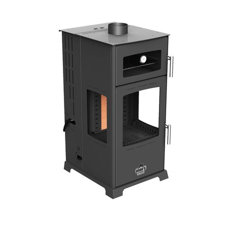 GOLD PLUS 12 KW KUZİNE / MANUEL PELET VE ODUN SOBASI / BABA'S STOVE