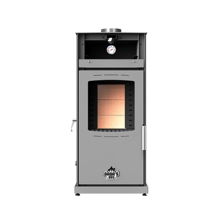 SILVER 8 KW KUZİNE / MANUEL PELET VE ODUN SOBASI / BABA'S STOVE
