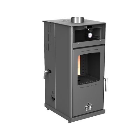 SILVER 8 KW KUZİNE / MANUEL PELET VE ODUN SOBASI / BABA'S STOVE