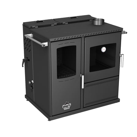 SAPHIRE 10 KW KUZİNE / MANUEL PELET VE ODUN SOBASI / BABA'S STOVE